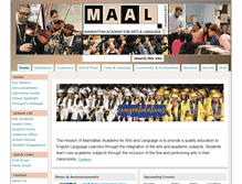 Tablet Screenshot of maalnyc.org